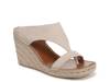 Farren Wedge Sandal White view