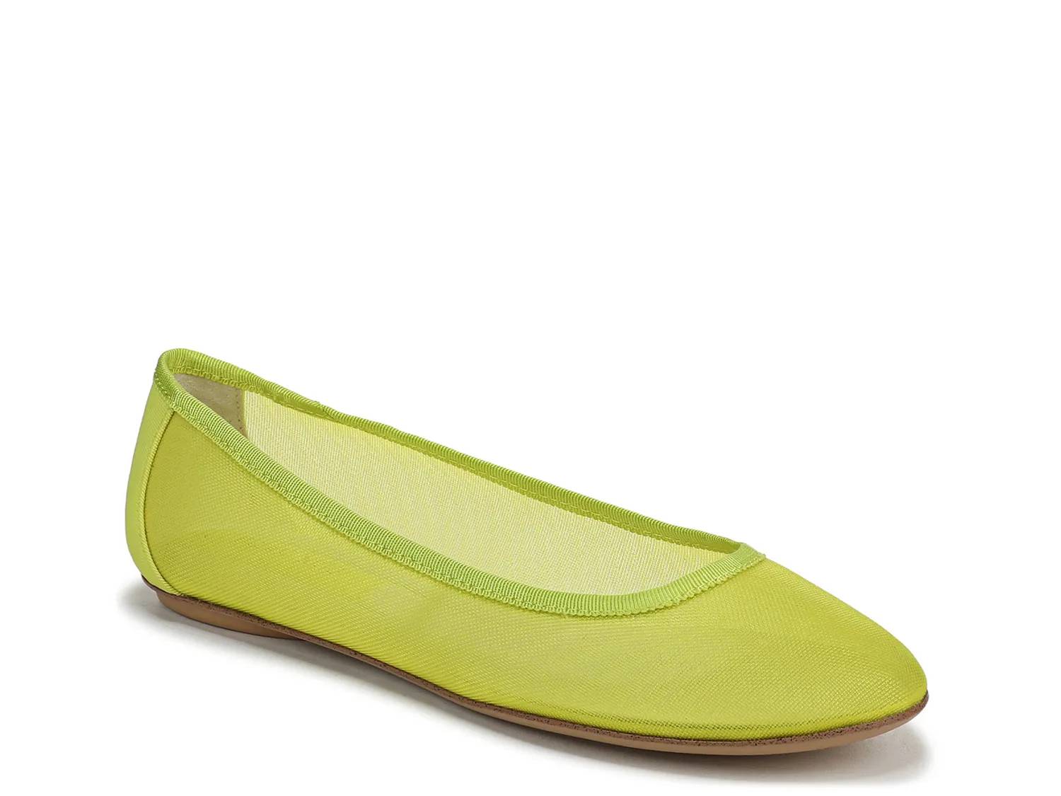 green emerald velvet dress Como Italian Leather Ballet Flats in Emerald