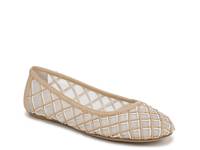 Christina Ballet Flat Taupe view