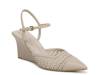 Cherie Wedge Pump White view