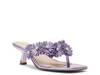 Lesli Sandal Metallic Purple view