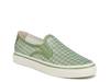 Blair Slip-On Sneaker - Women's Green/White Gingham view