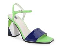 Holly Sandal White/Green/Blue view