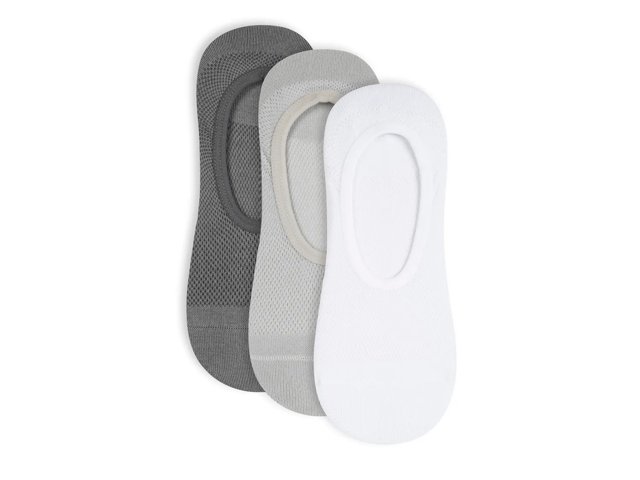 Mesh Women's No Show Liners - 3 Pack