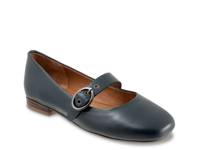 Kassala Mary Jane Flat Navy view