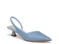 Devin Pump Blue Raffia view