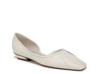 Debrah Flat White Leather view