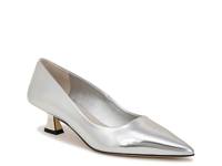 Diva Pump Silver Metallic Leather view