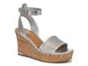 Celeste Wedge Sandal Silver Metallic view