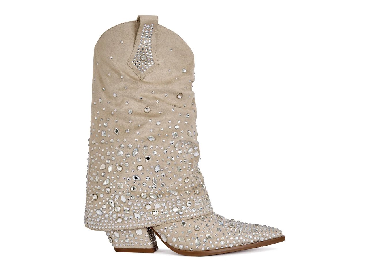 Christos Foldover Western Bootie