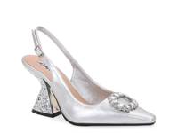 Spotlight Pump Silver Metallic view