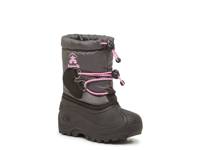 Northpole Waterproof Snow Boot - Kids' Grey/Pink view