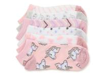 Unicorn Kids' No Show Socks - 6 Pack Multicolor view