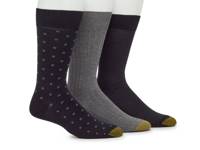 Clover Men's Crew Socks - 3 Pack Multicolor view