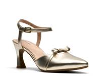 Tammitha Bar Pump Gold Metallic Leather view
