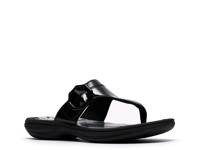 Breeze Cove Sandal Black Patent view