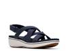 BreezeRae Ana Sandal Navy Canvas view