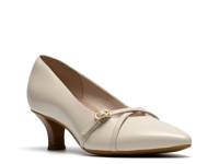 Kepley Star Pump Off White Leather view