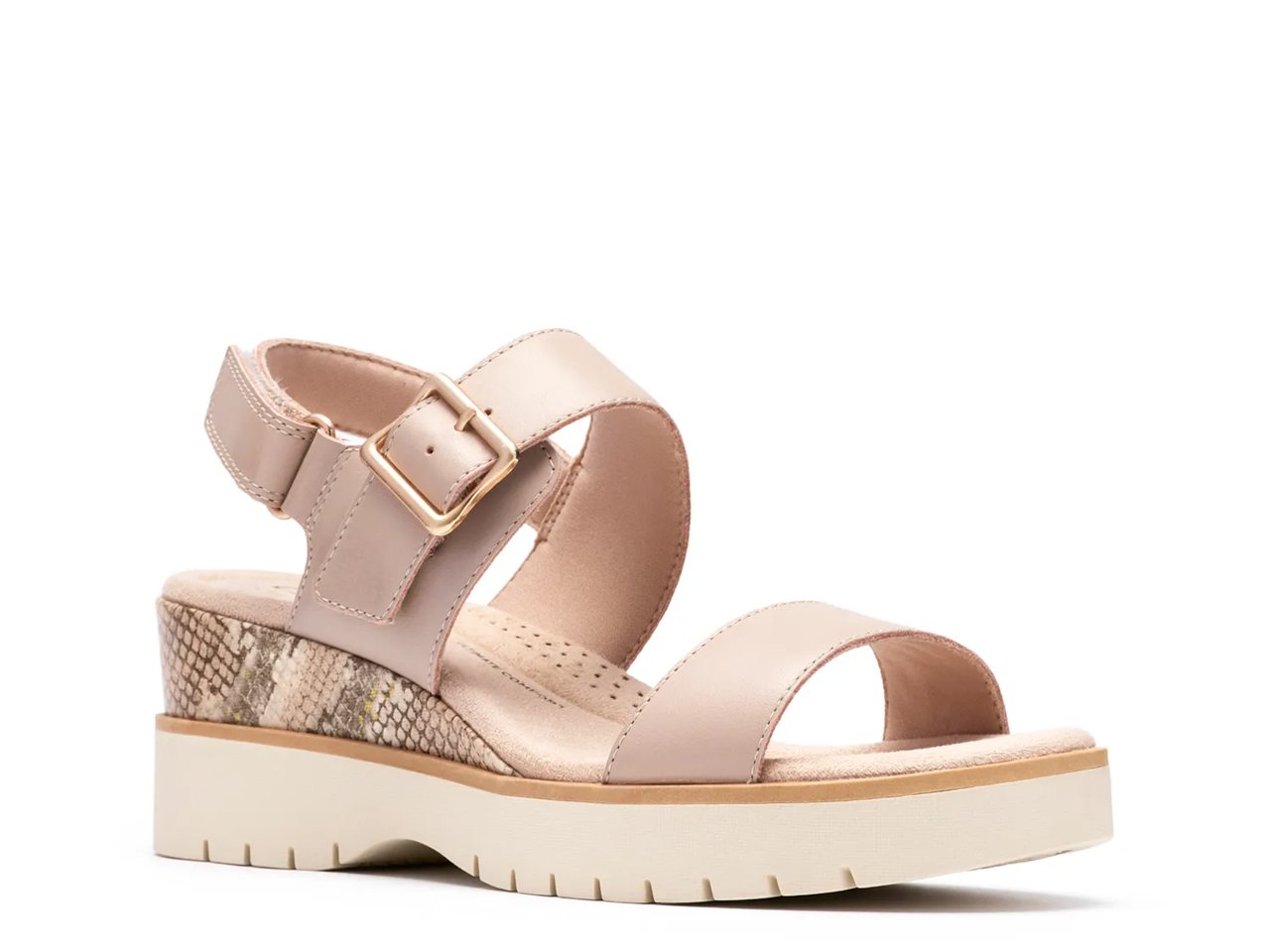 Diaz Rose Wedge Sandal
