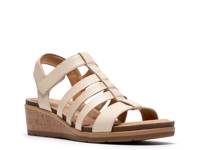 Kacha Step Wedge Sandal Cream view