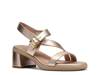 Jaylan Sol Sandal Gold Metallic view