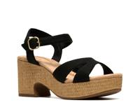 Nerisa Twist Platform Sandal Black view