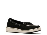 Cloudsteppers BreezeSky Bay Boat Shoe Black view
