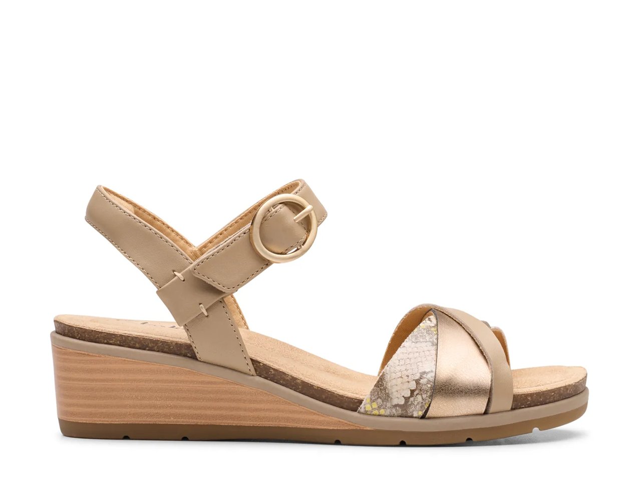 Kacha Twist Wedge Sandal