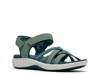 Mira Shore Wedge Sandal Teal view