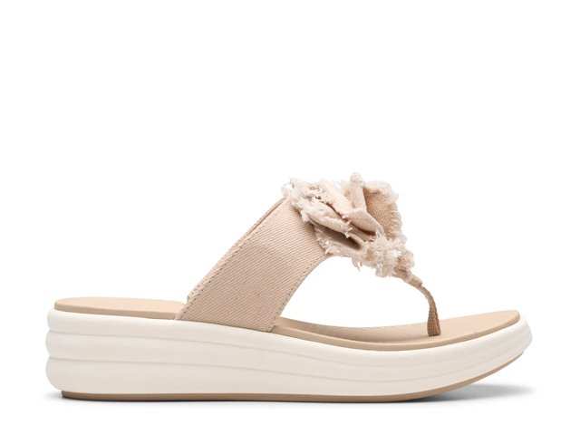 Cloudsteppers Drift Rose Wedge Sandal