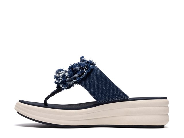 Cloudsteppers Drift Rose Wedge Sandal