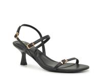 Two Band Sling Sandal Black view