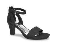 Ro Sandal Black Glitter view