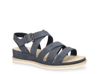 Madeline Wedge Sandal Navy view