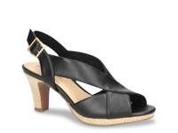 Christy Sandal Black/Beige view
