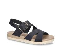 Daydream Wedge Sandal Navy view