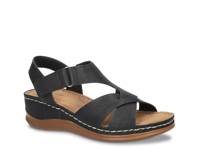 Lani Wedge Sandal Black view