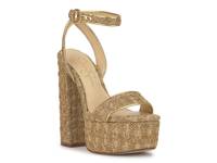 Axtyn Platform Sandal Natural Beige view