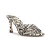 Cennet Sandal Off White/Black Zebra Print view