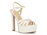 Itzari Platform Sandal Off White view