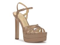 Itzari Platform Sandal Chai Latte Beige view