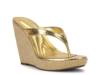 Jyseta Wedge Sandal Gold Metallic view