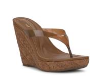 Jyseta Wedge Sandal Tuscan Tan view