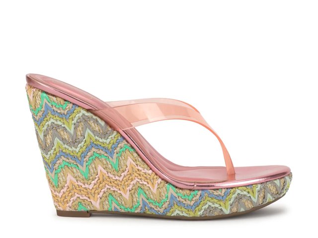 Jessica Simpson Jyseta Wedge Sandal - Free Shipping | DSW