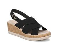Rye Wedge Sandal Black view