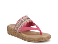 Birdie Wedge Sandal Natural Pink view