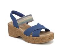 Verity Platform Sandal Blue view