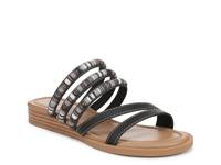 August Wedge Sandal Black view
