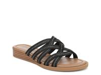 Addison Wedge Sandal Black view