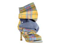 Birdsong Bootie Blue Denim/Yellow view